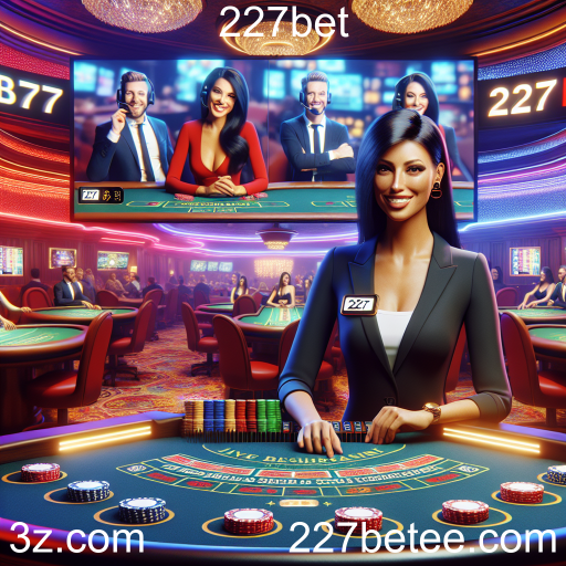 Experimente a emoção dos jogos Live Dealer no 227bet